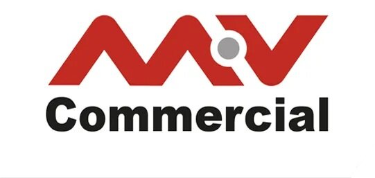 MV Commercials logo